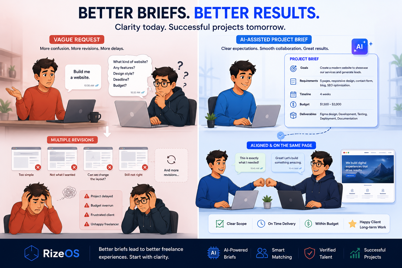 Why Writing Better Project Briefs Leads to Better Freelance Results
