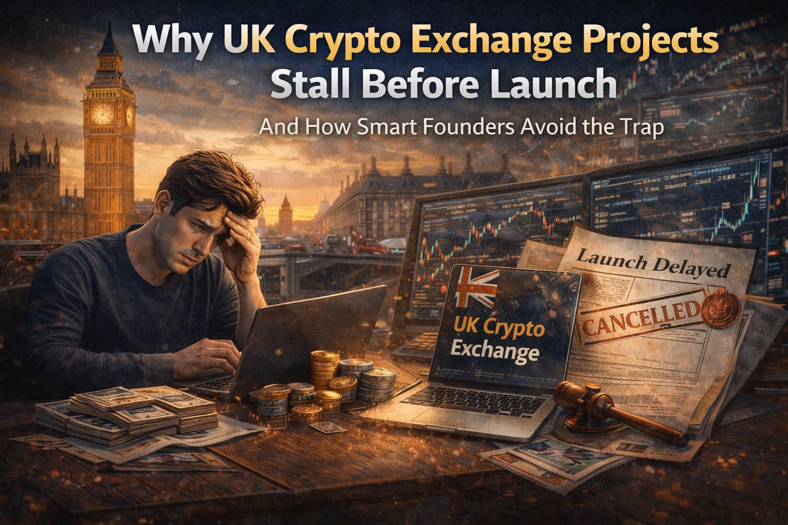 Why Most UK Crypto Exchange Software Projects Stall Before Launch — and How Smart Founders Avoid…
