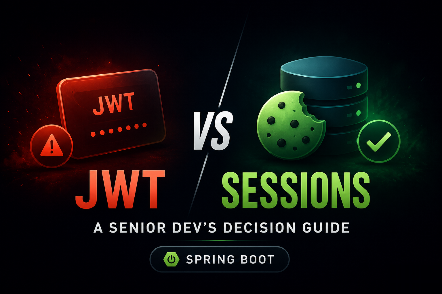 JWT vs Session Tokens in Spring Boot: A Senior Dev’s Decision Guide