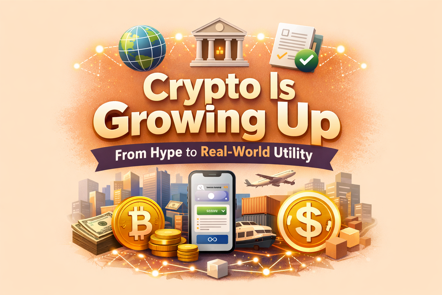 Crypto Is Growing Up: From Hype to Real-World Utility