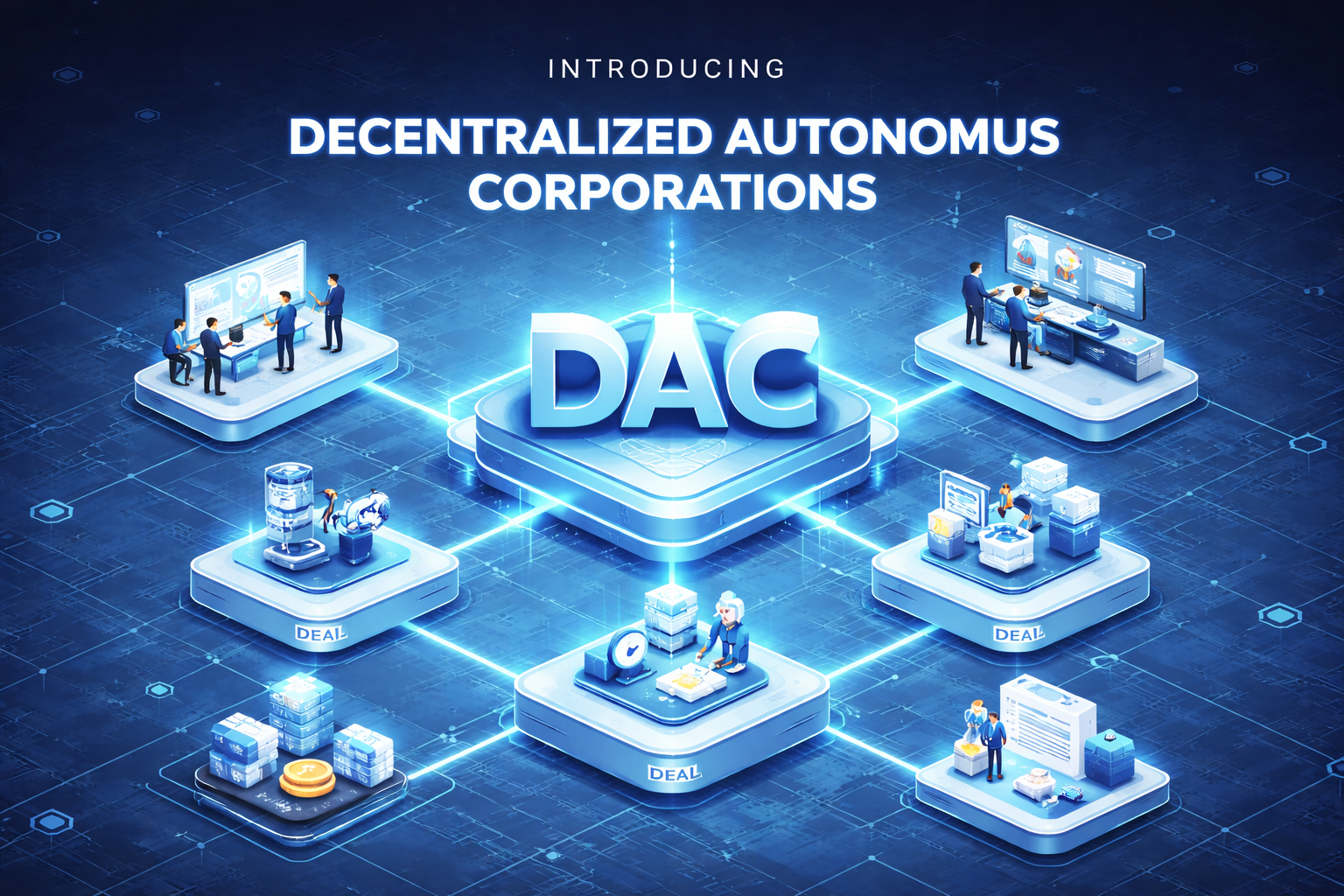 DAOs Discuss. DACs Execute.