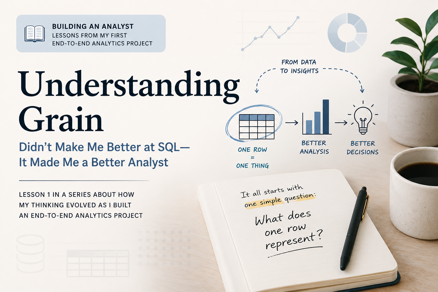Understanding Grain Didn’t Make Me Better at SQL — It Made Me a Better Analyst