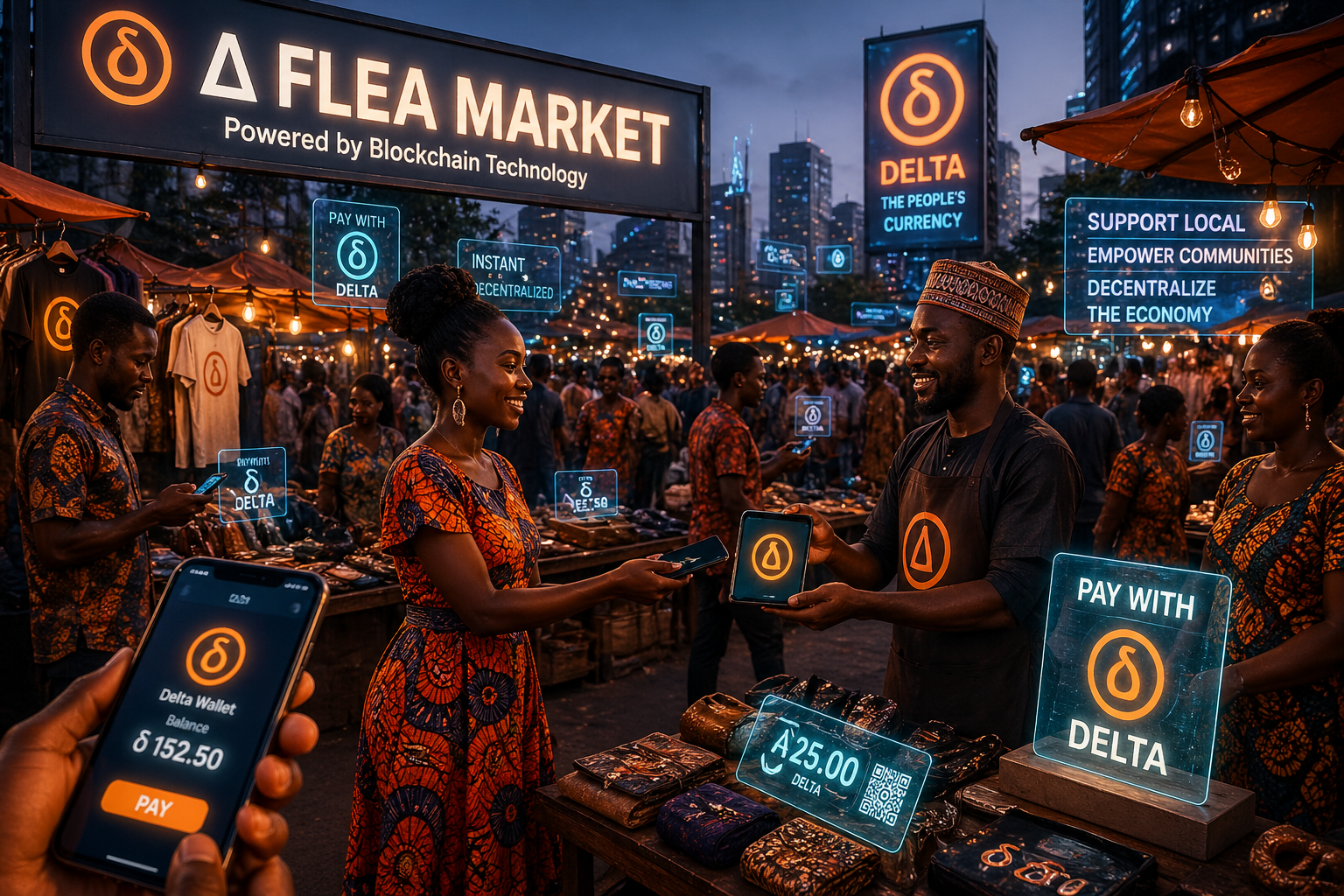 FLEA MARKET: HOW DELTA PLAN TO TURN UTILITY INTO REAL VALUE