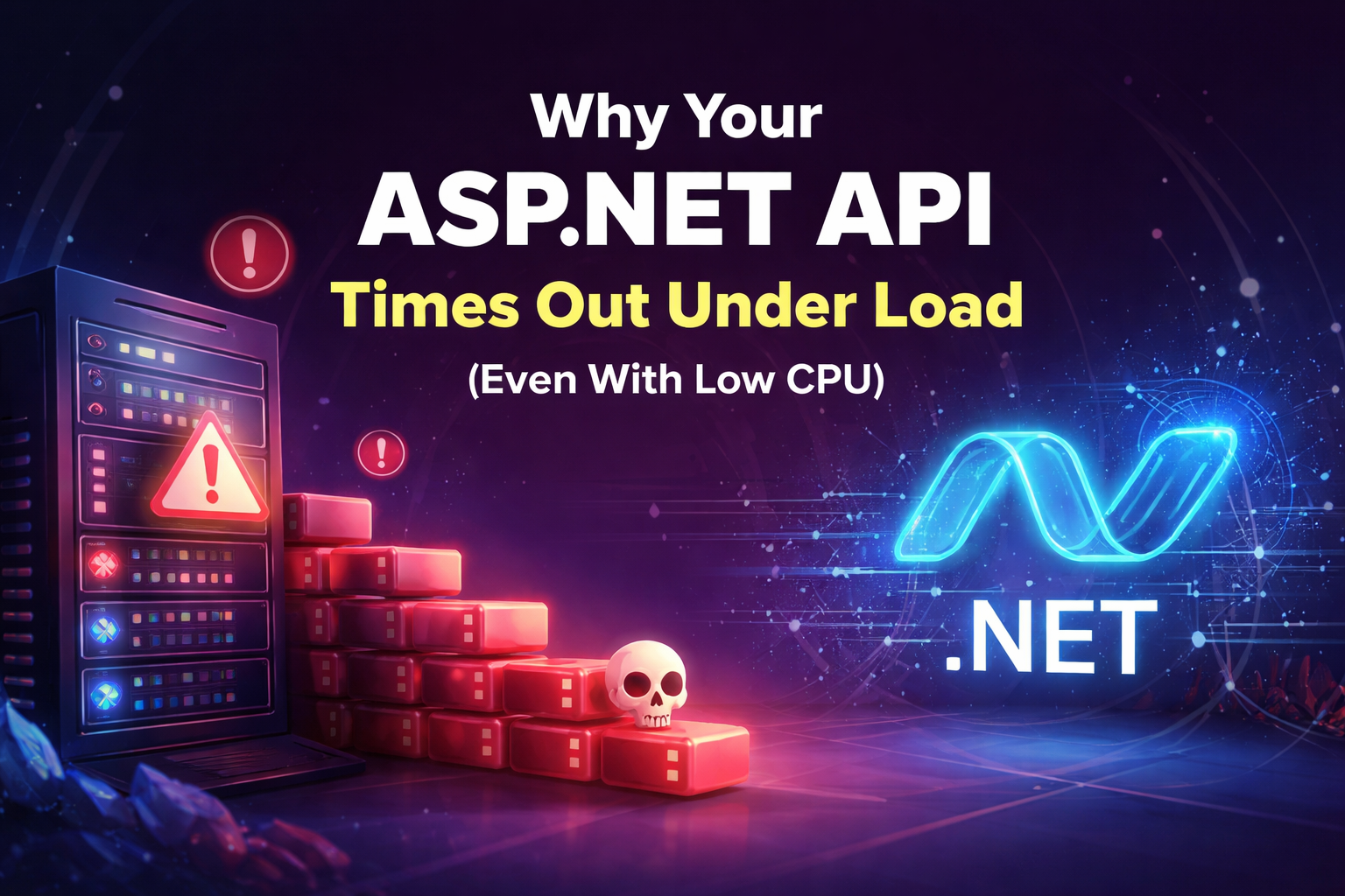 Why Your ASP.NET API Times Out Under Load (Even With Low CPU)