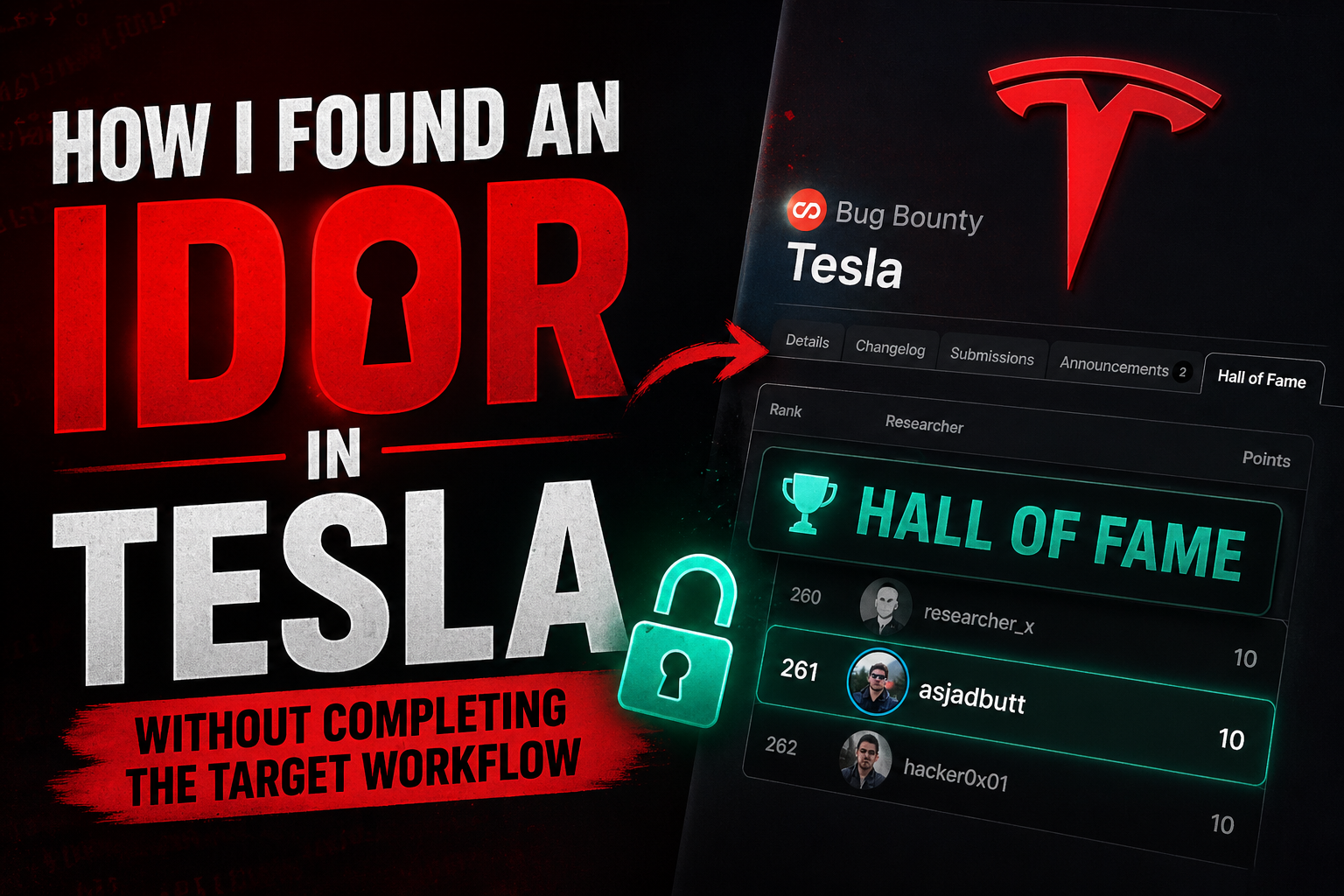 Finding an IDOR in Tesla From the Outside