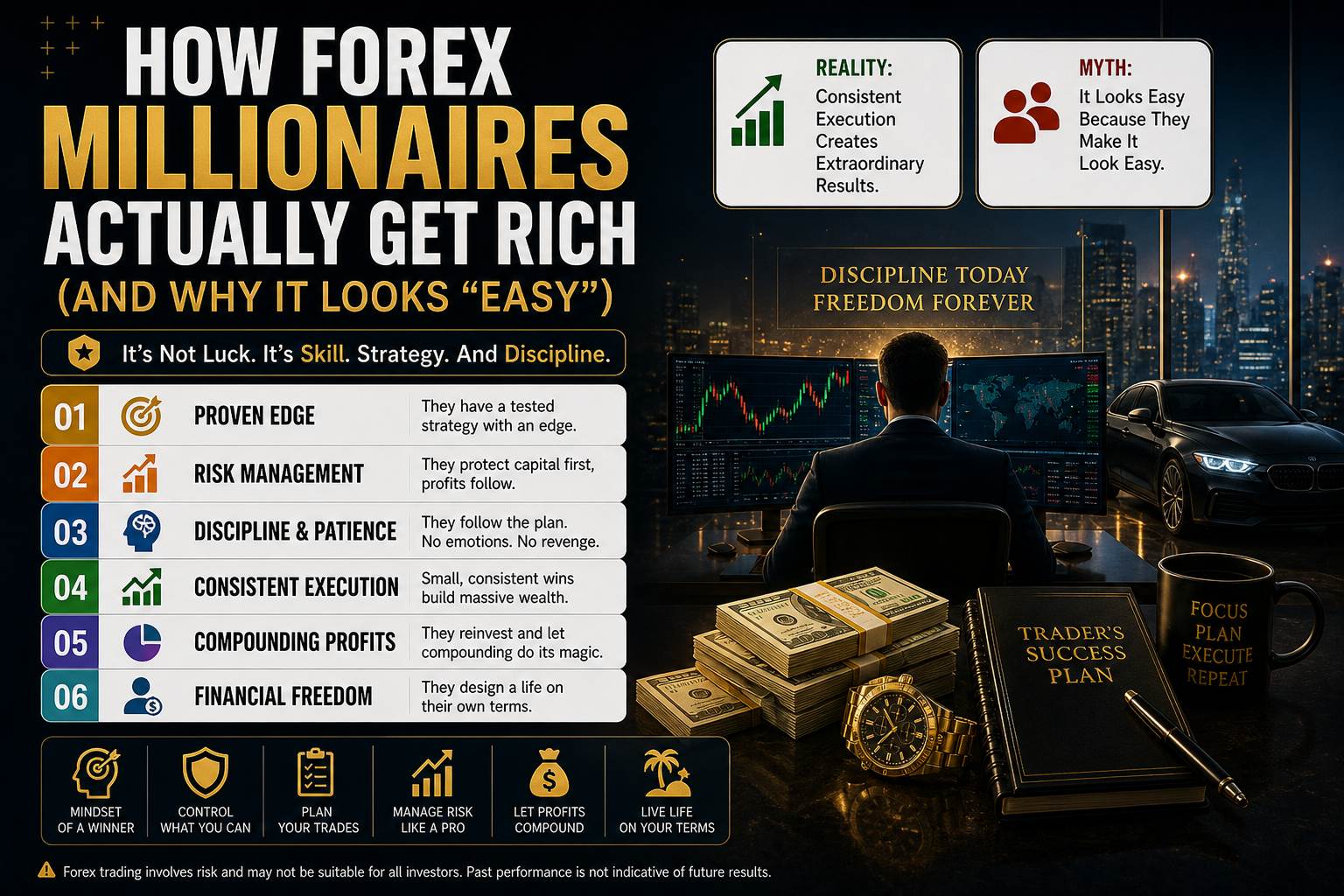 How Forex Millionaires EASILY Get Rich: The Secret Sauce No One Explains