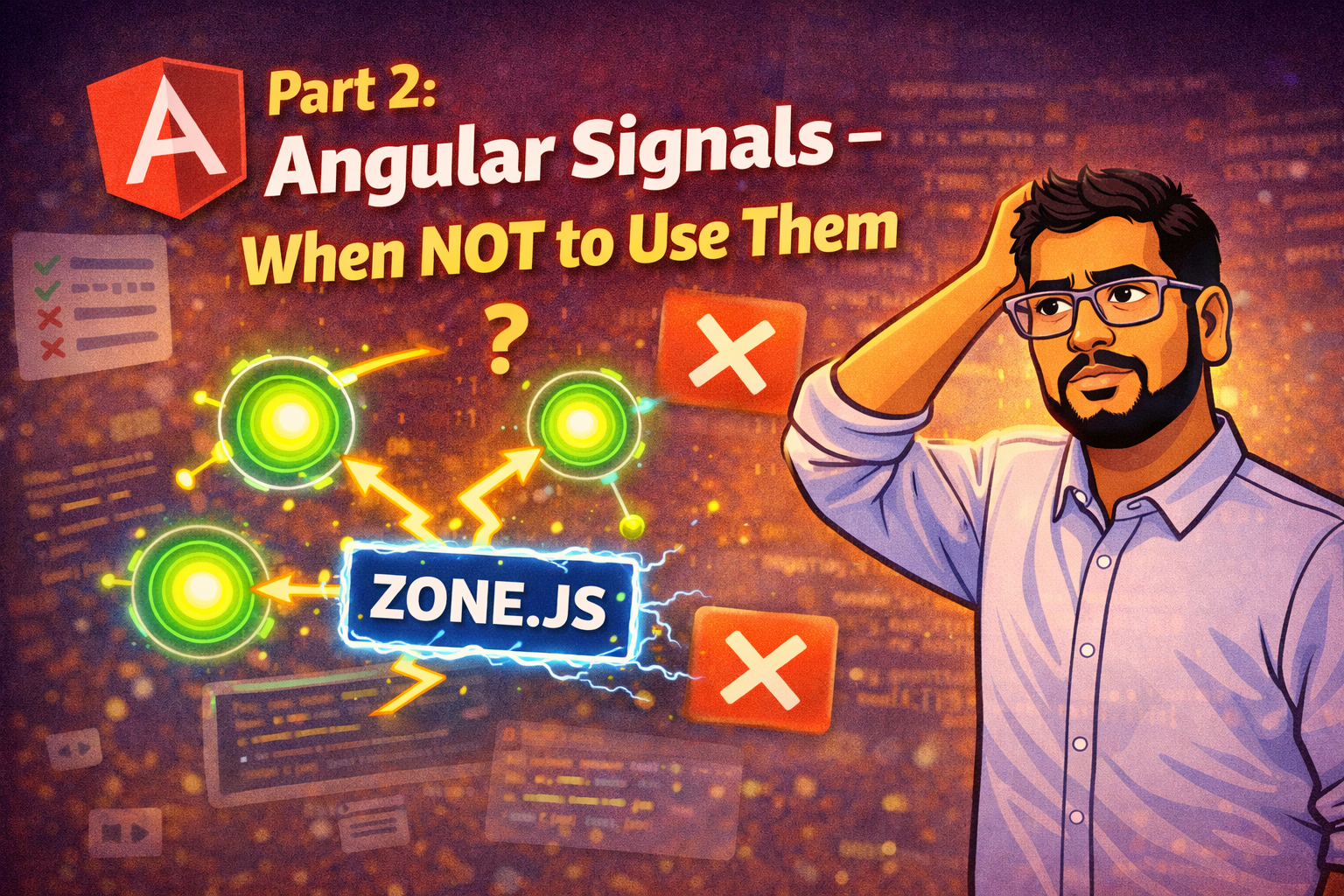 Part 2: Angular Signals — When NOT to Use Them