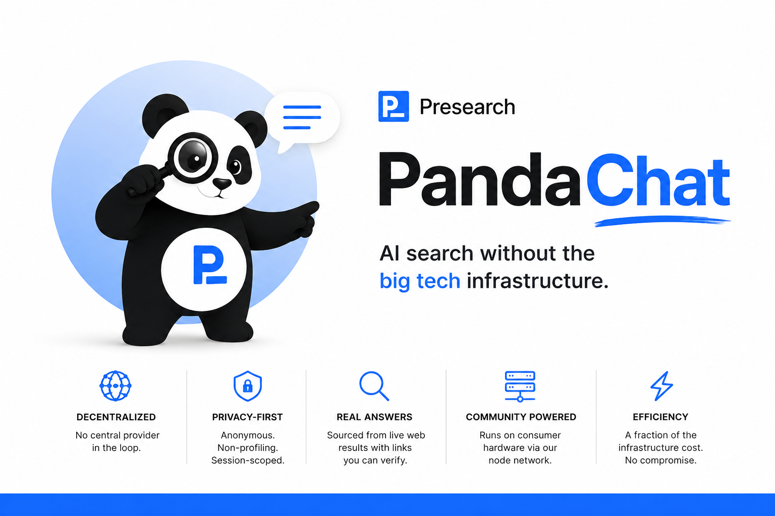 PandaChat Is Live: AI Search Without the Big Tech Infrastructure