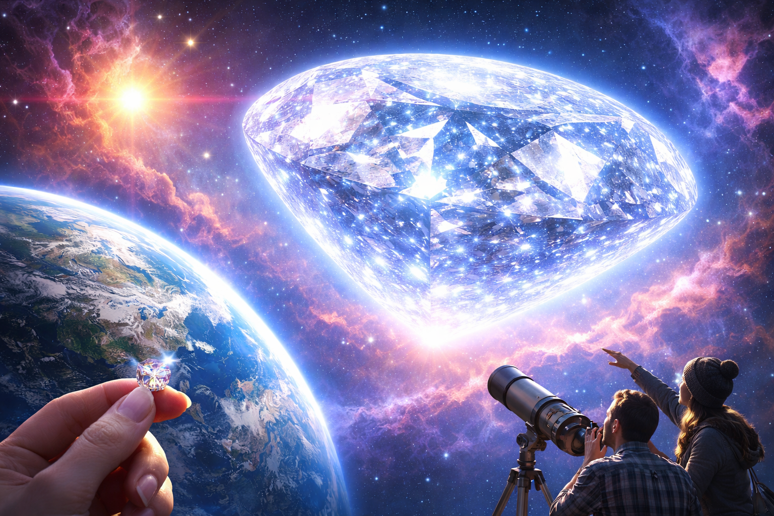 Did You Know… A Diamond… Bigger Than Earth-! Did You Know… A Diamond… Bigger Than Earth-!