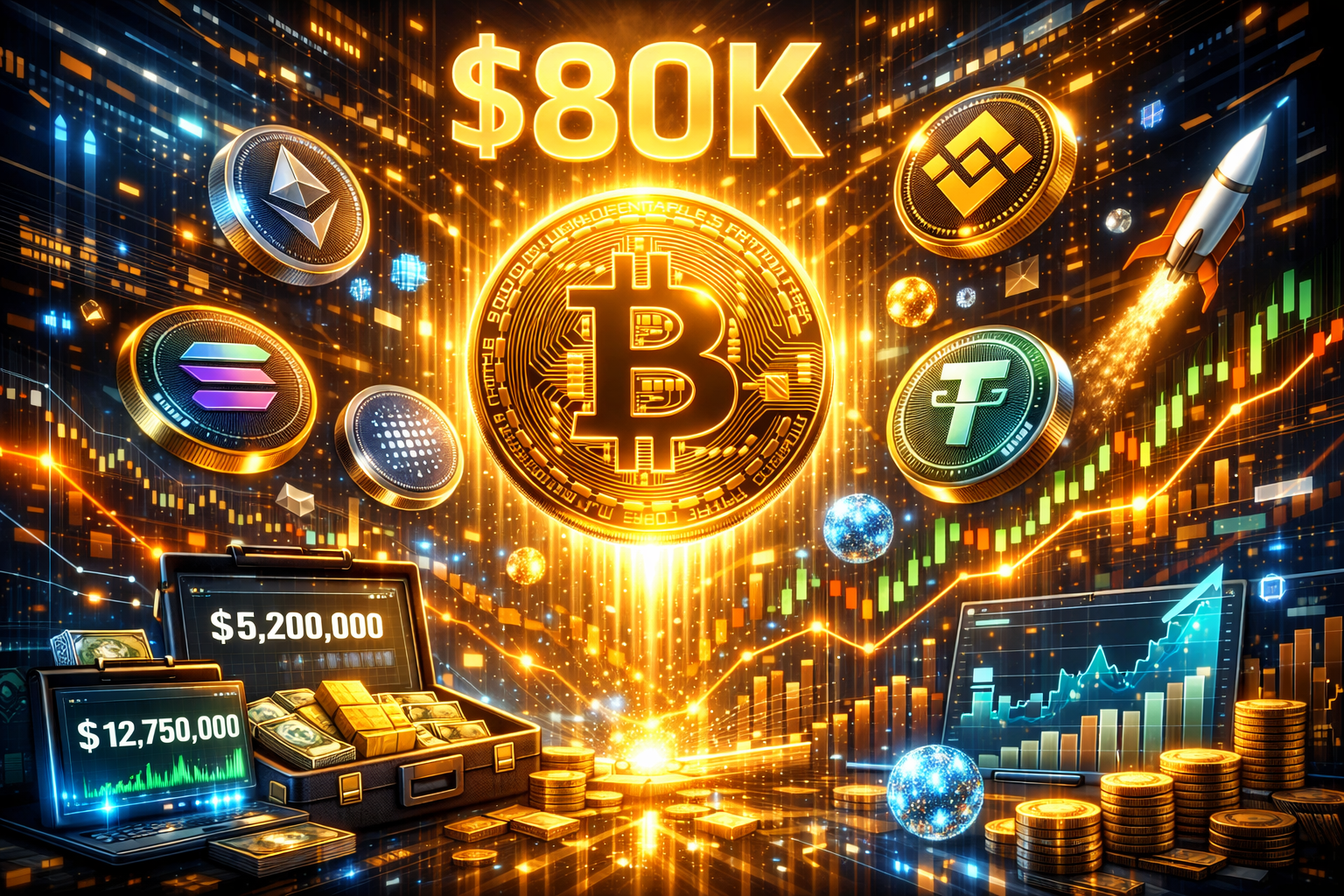 Bitcoin $80K? Don’t Sleep on Exchange Tokens