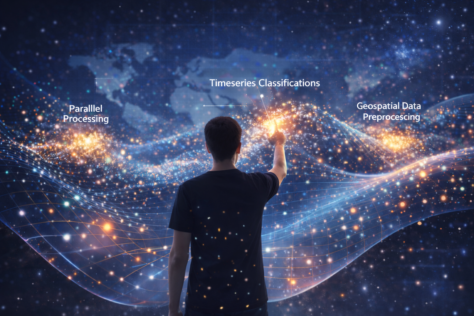 Discovery Journey Through Geospatial Codes Embeddings Manifold