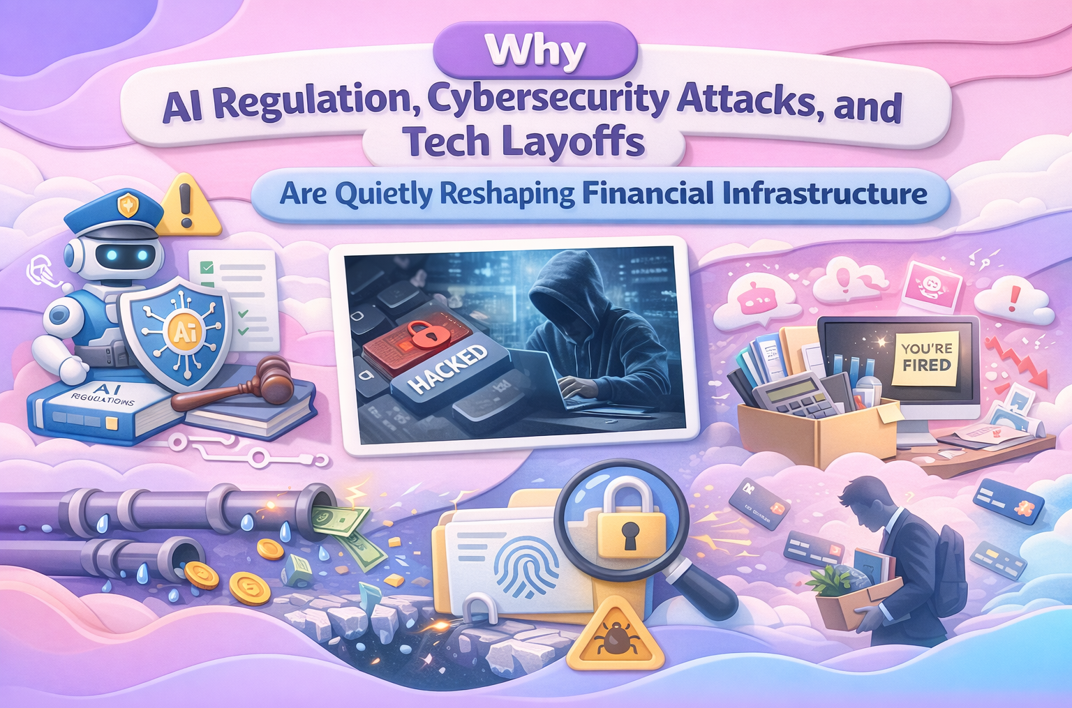 Why AI Regulation, Cybersecurity Attacks, and Tech Layoffs Are Quietly Reshaping Financial…
