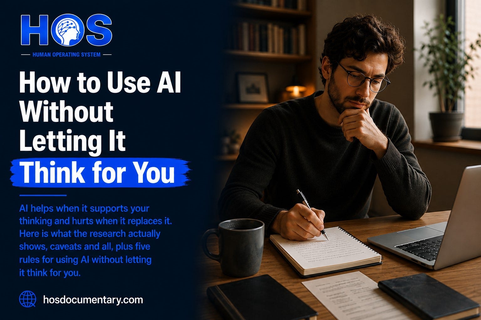 How to use AI without letting it think for you
