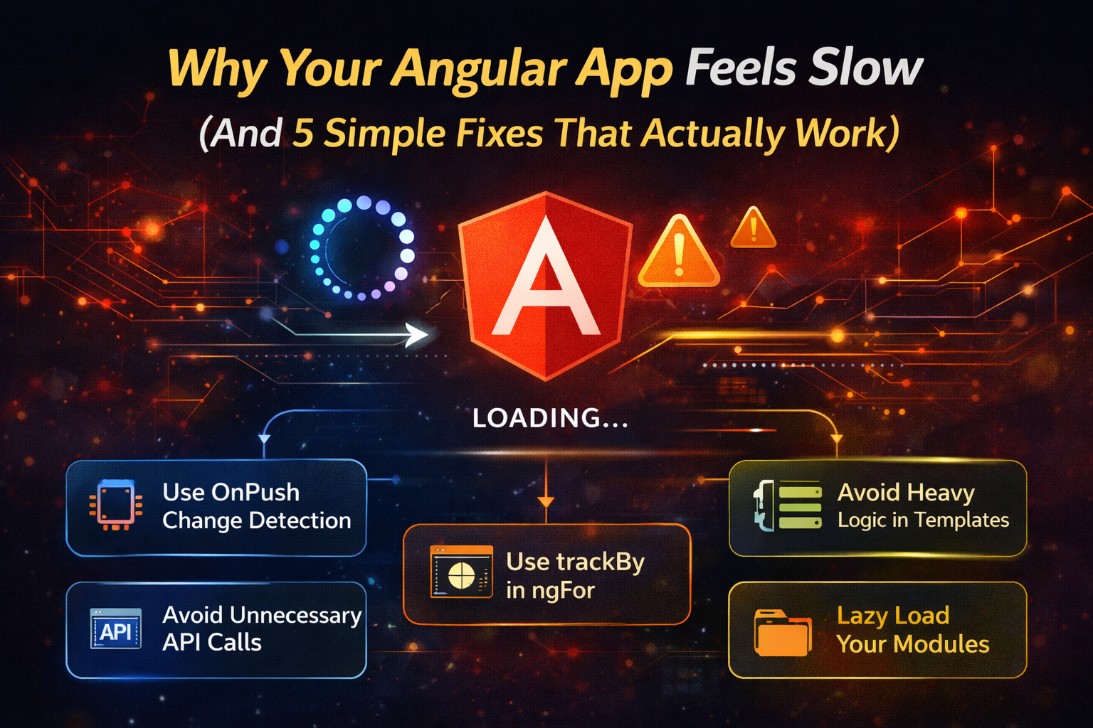 Why Your Angular App Feels Slow (And 5 Simple Fixes That Actually Work)