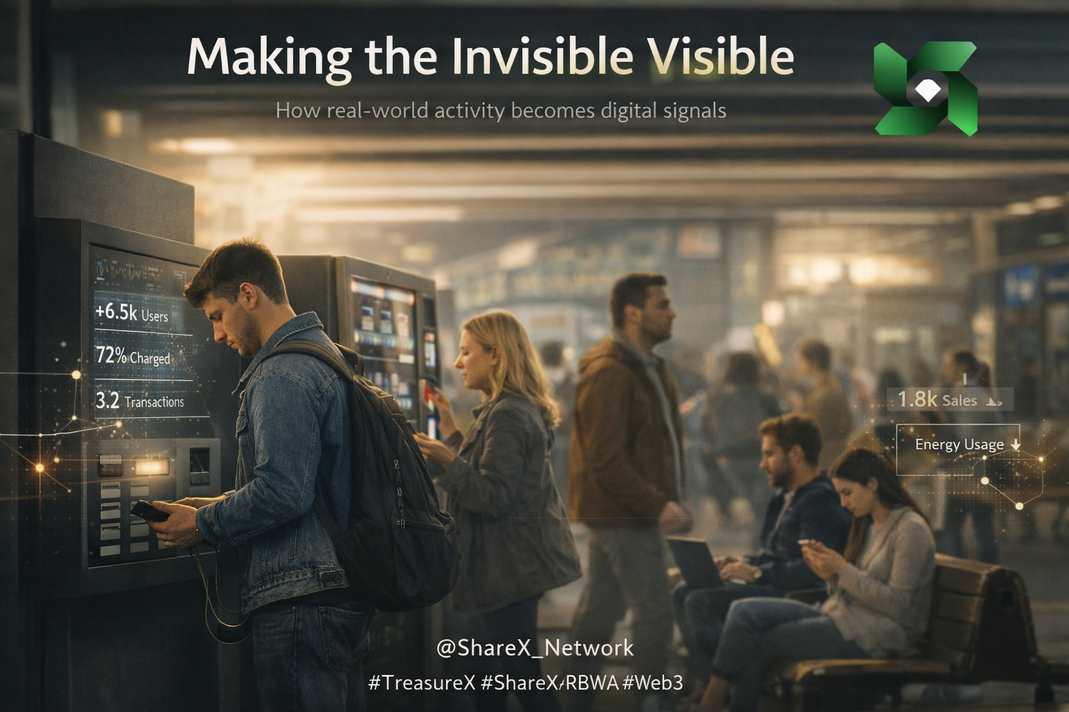 Making the Invisible Visible: How TreasureX Turns Real-World Activity into Digital Signals
