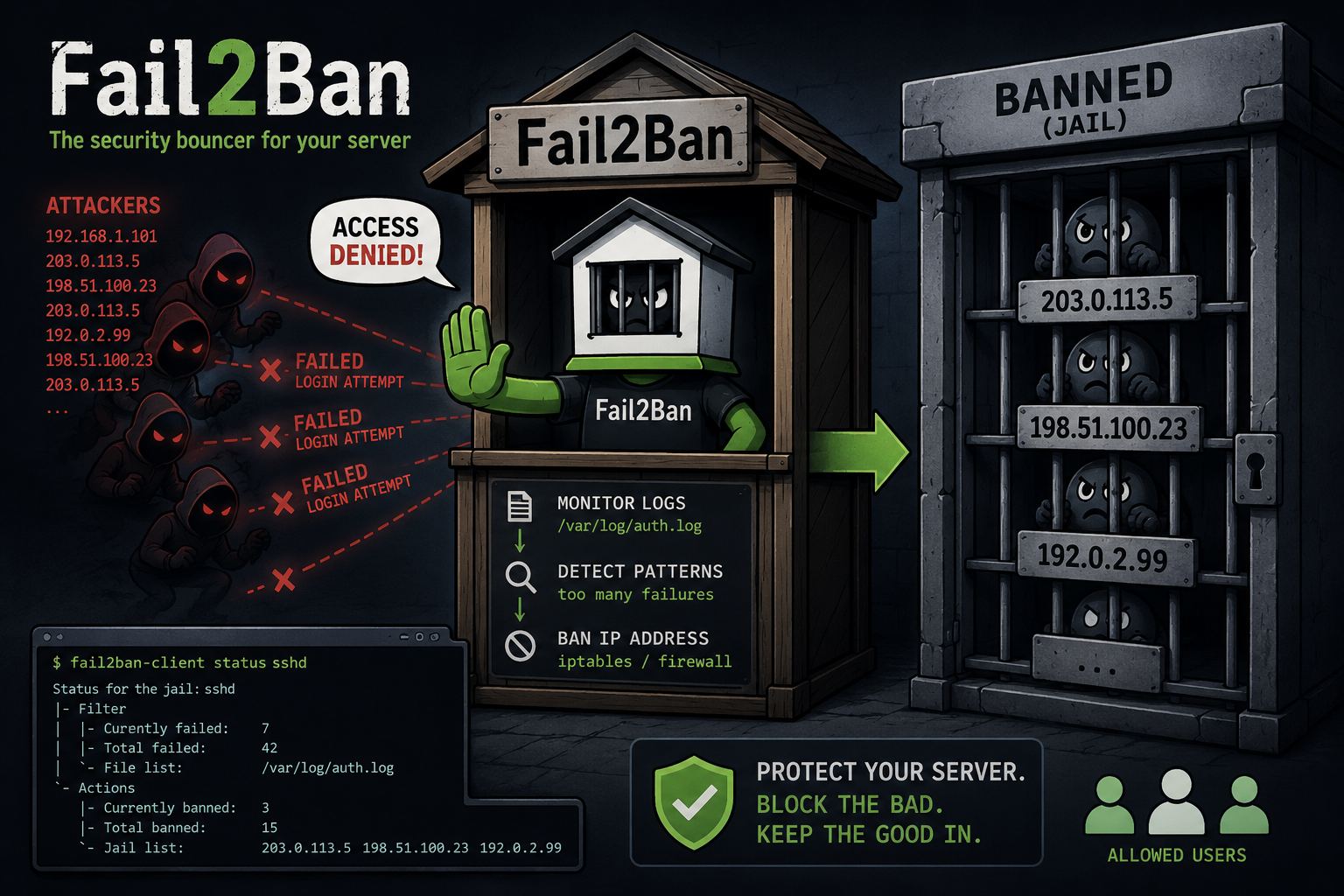 Fail2Ban — a simple tool that can improve your server security