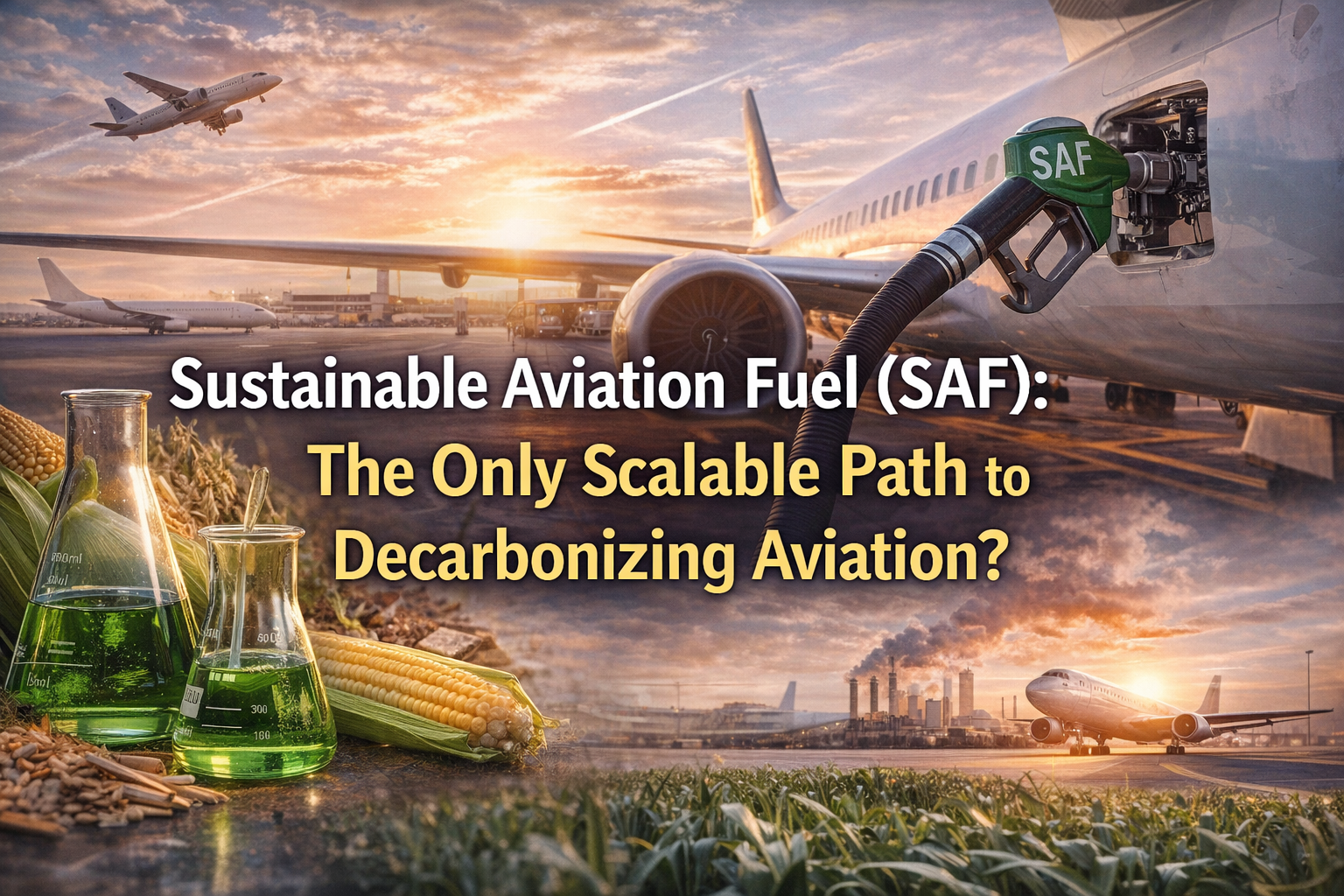 Sustainable Aviation Fuel (SAF): The Only Scalable Path to Decarbonizi