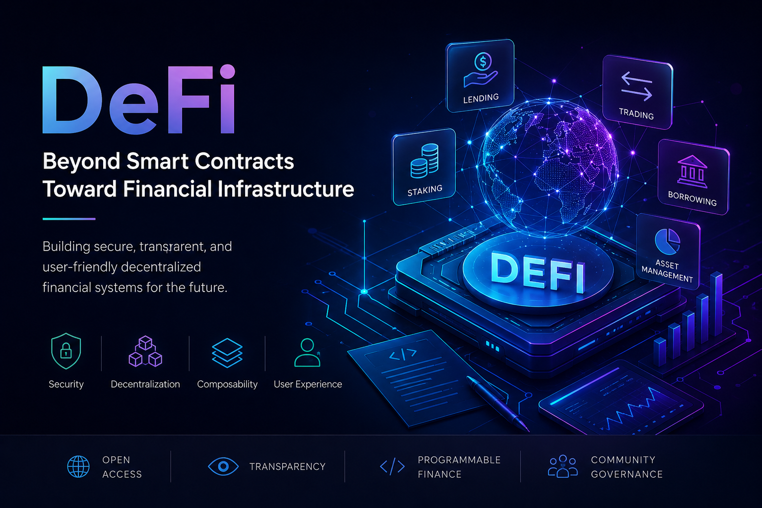 DeFi Development: Beyond Smart Contracts and Toward Financial Infrastructure