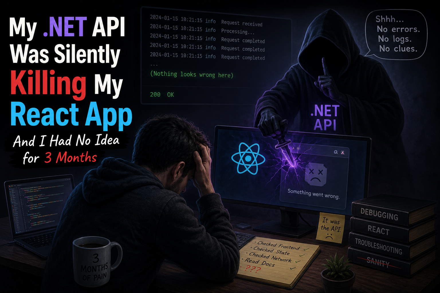 My .NET API Was Silently Killing My React App And I Had No Idea for 3 Months