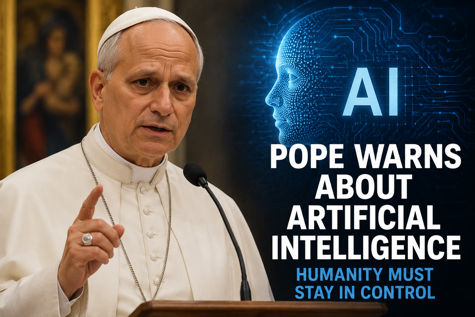 Pope Warns About Artificial Intelligence: Could AI Become Humanity’s Greatest Threat?