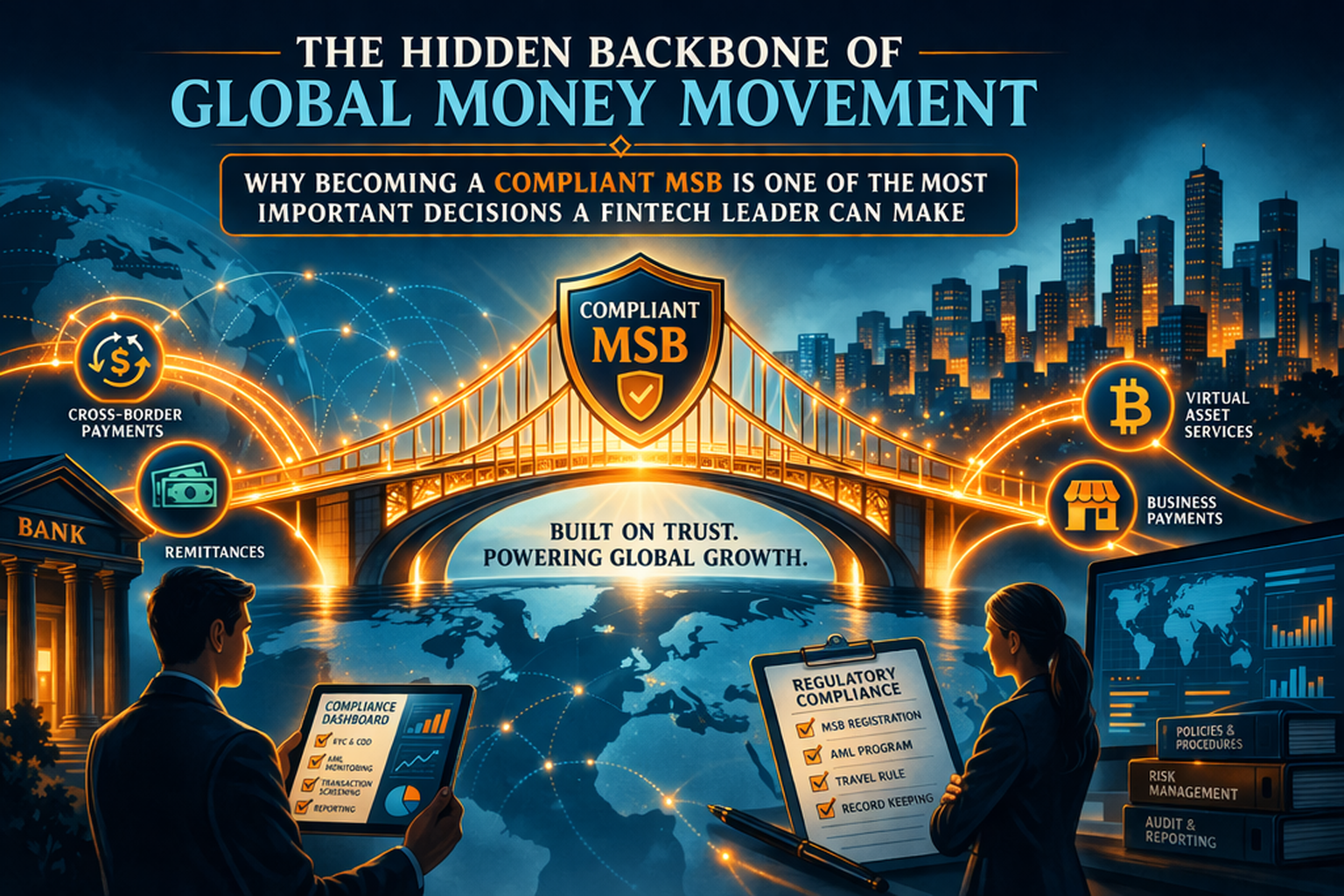 The Hidden Backbone of Global Money Movement: Why Becoming a Compliant MSB Is One of the Most…