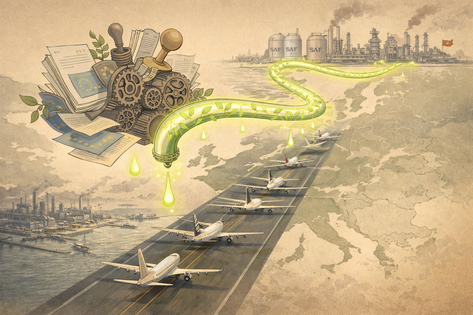 Aviation’s green fuel market needs more than a mandate
