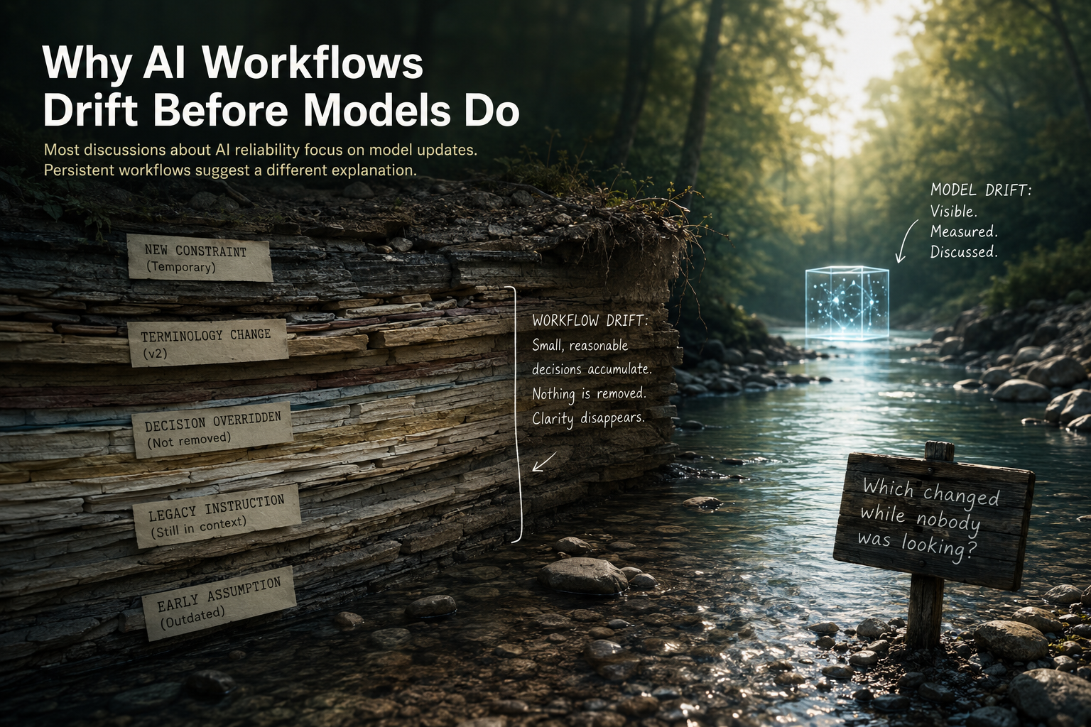 Why AI Workflows Drift Before Models Do