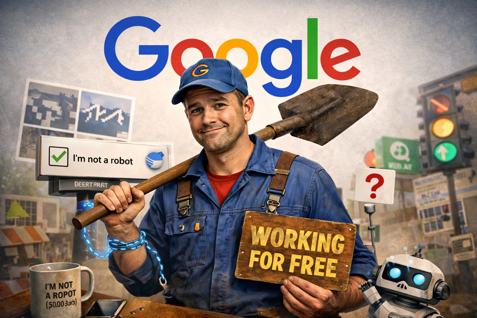 Each of us works for one of the richest companies in the world every single day, without pay or…