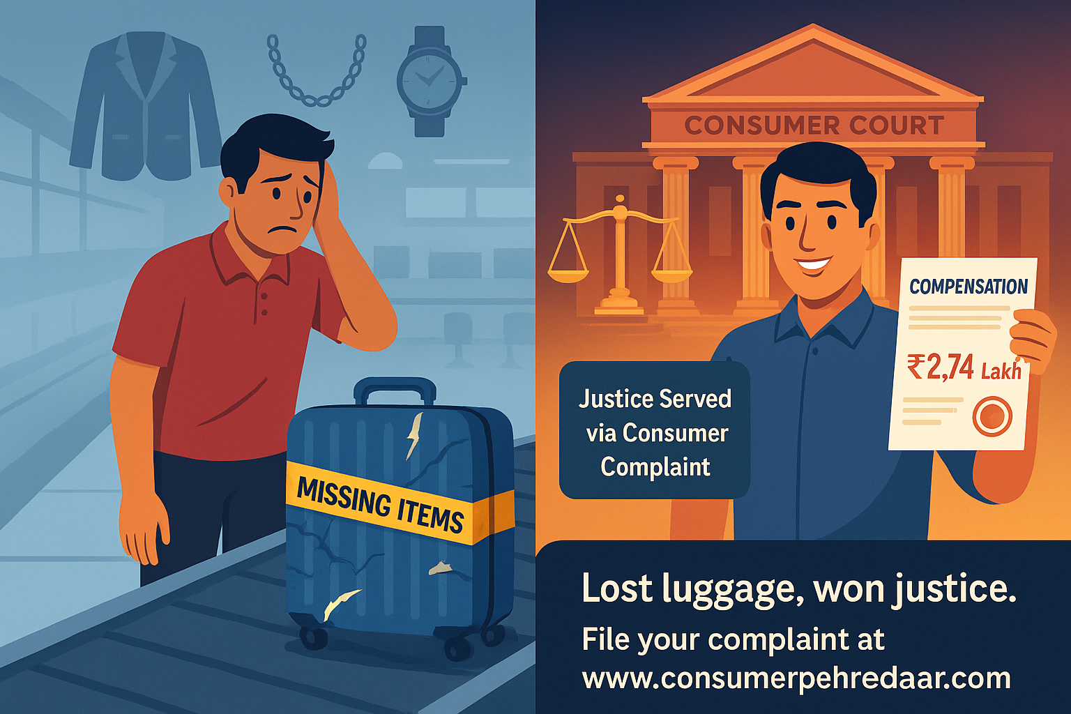 Air Passenger Wins Rs 2.74 Lakh Compensation After 6-Year Legal Battle