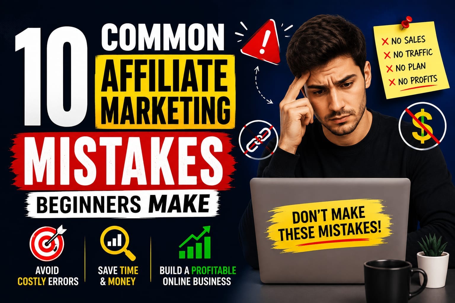 10 Common Affiliate Marketing Mistakes Beginners Make