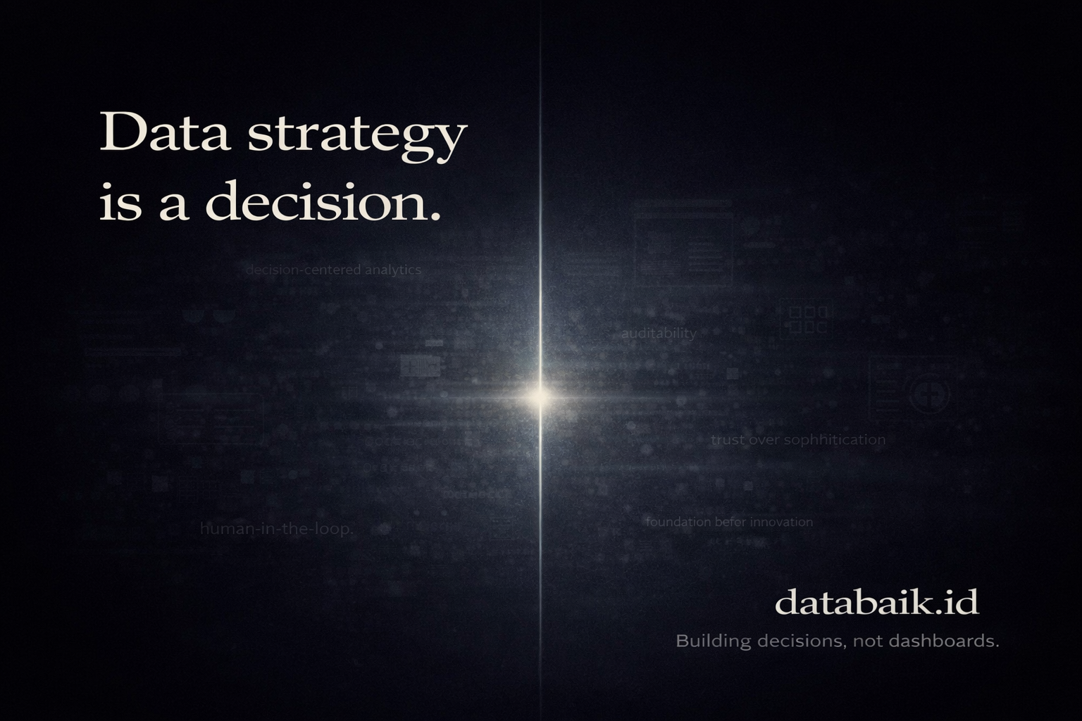 Data Strategy di Indonesia: Mengapa Kita Gagal, dan Apa yang databaik.id Bangun untuk Mengubahnya