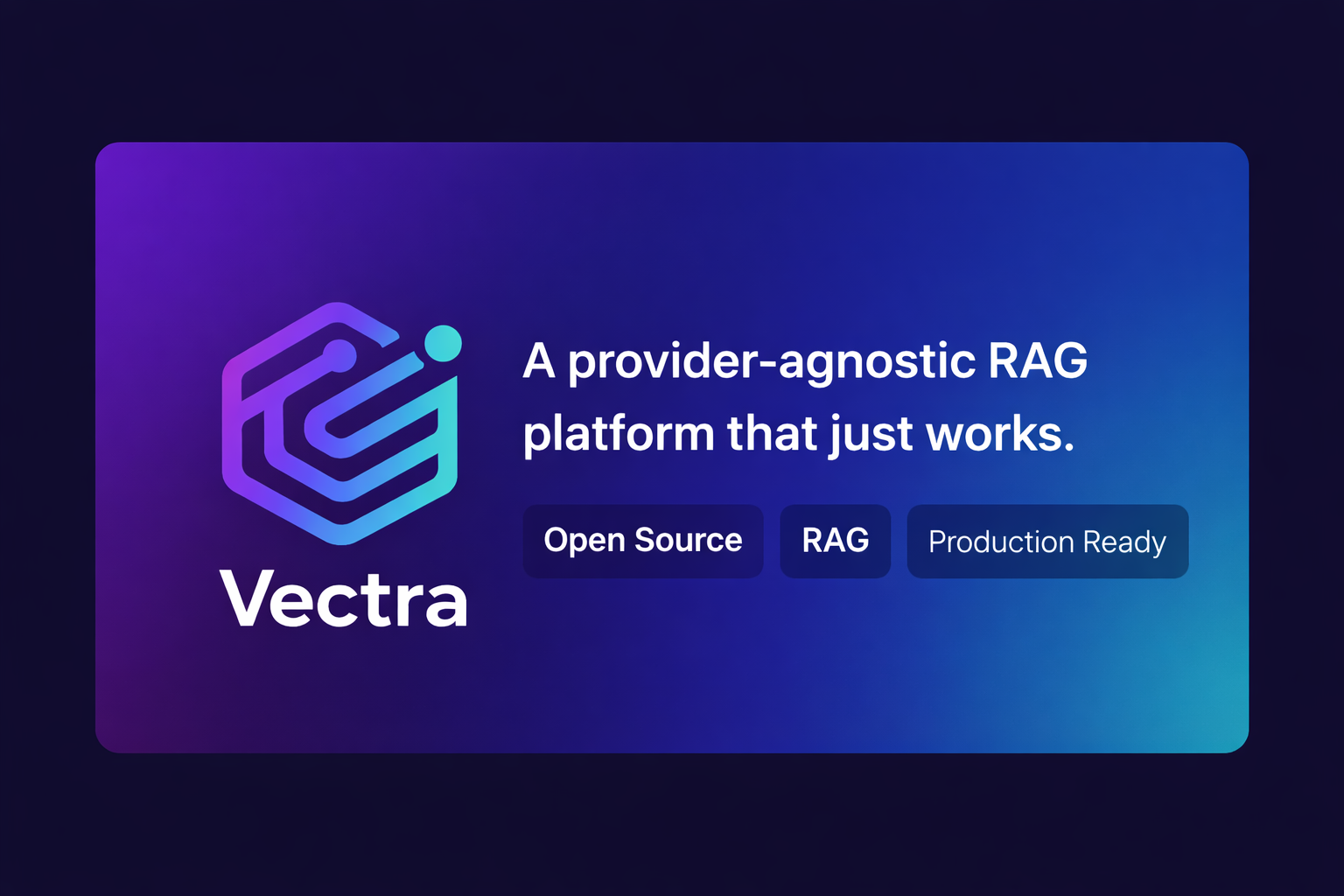 I Built an Open-Source RAG SDK Because Setting Up RAG Shouldn’t Feel Like a Research Project