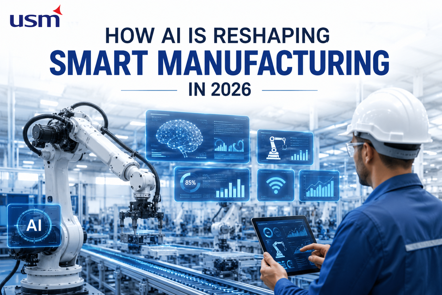 How AI Is Reshaping Smart Manufacturing in 2026
