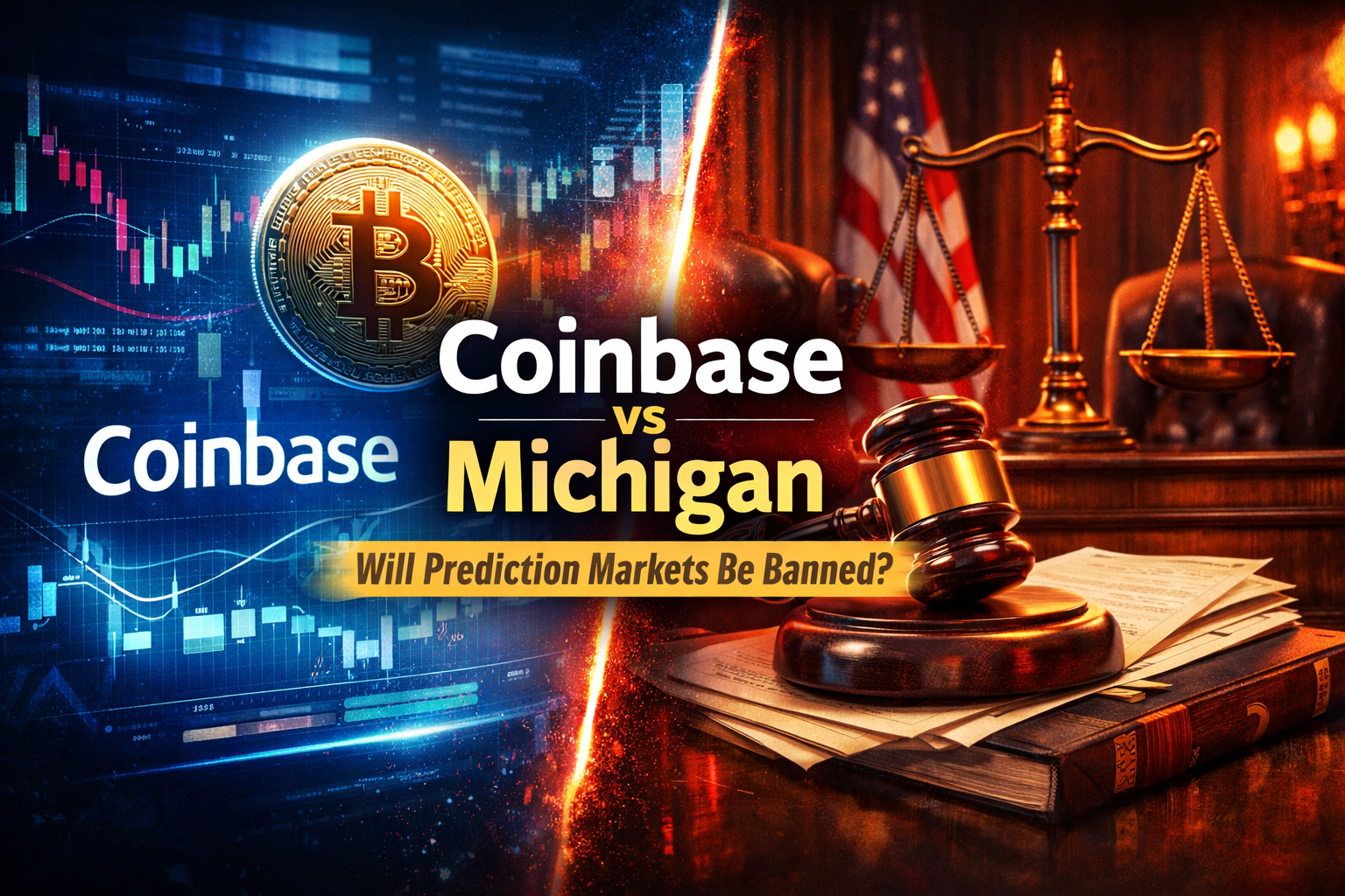 Coinbase vs Michigan: Will Crypto Prediction Markets Be Banned in 2026?