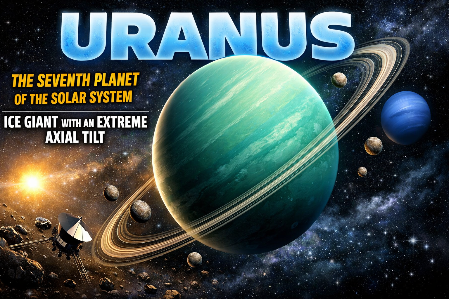Uranus — The Seventh Planet of the Solar System and an Ice Giant with