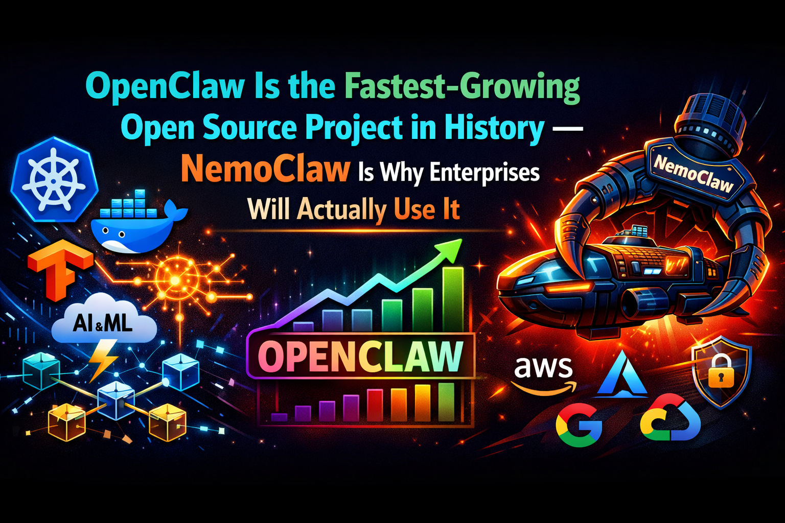 OpenClaw Is the Fastest-Growing Open Source Project in History — NemoClaw Is Why Enterprises Will…