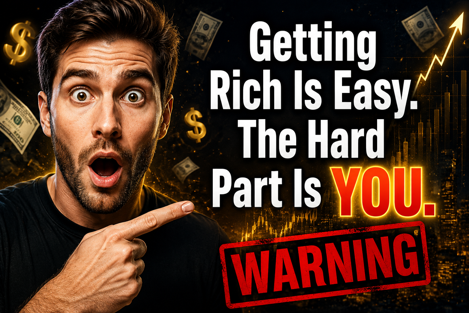 Getting Rich Is Easy. The Hard Part Is You.