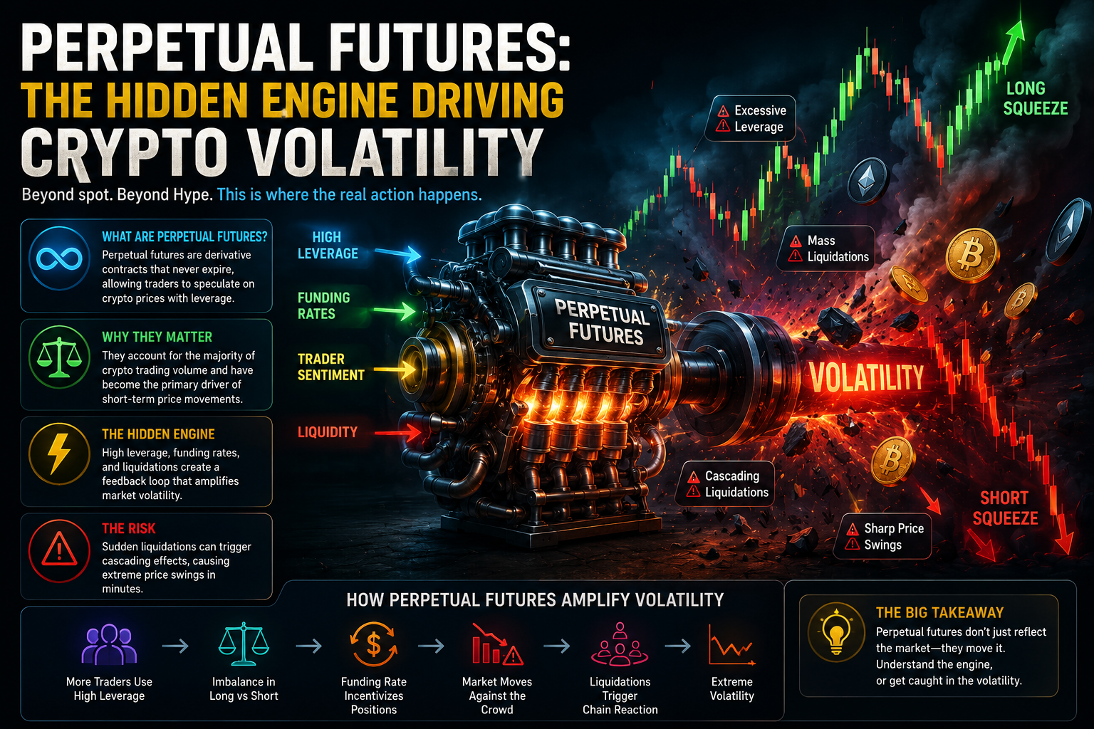 Perpetual Futures: The Hidden Engine Driving Crypto Volatility
