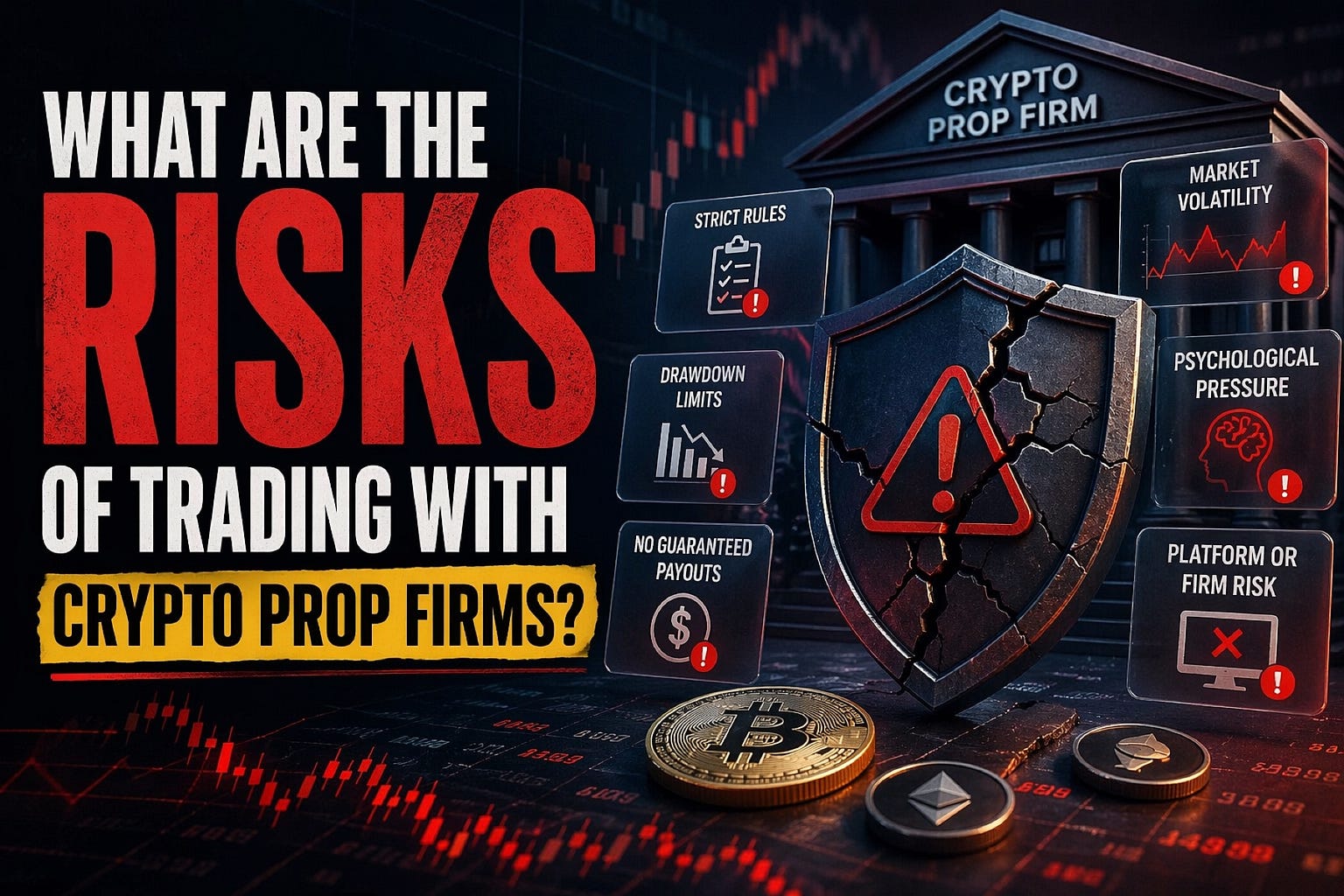 What Are the Risks of Trading with Crypto Prop Firms?
