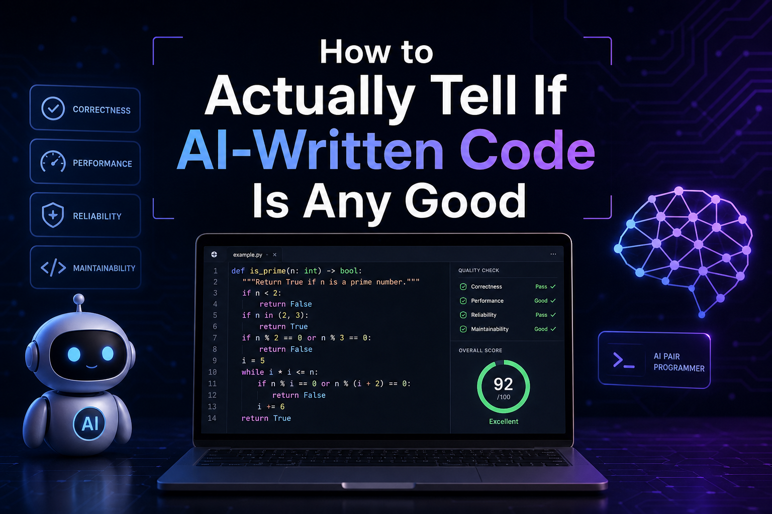 Beyond “Does It Run?” — How to Actually Tell If AI-Written Code Is Any Good
