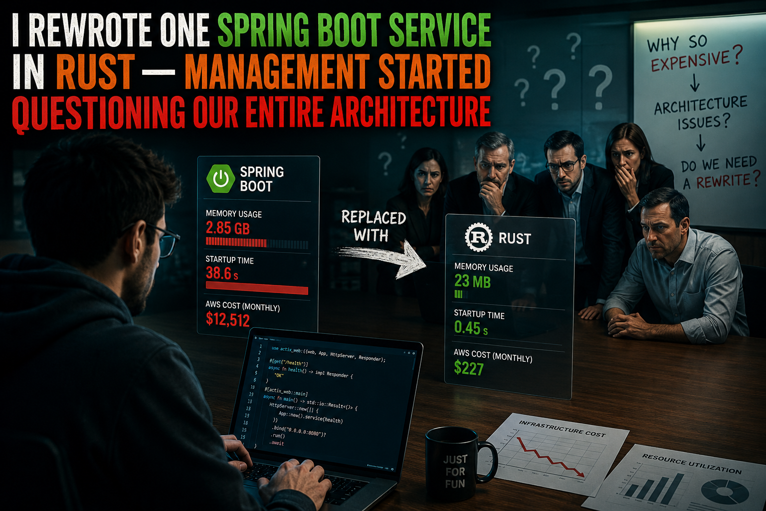I Rewrote One Spring Boot Service in Rust — Management Started Questioning Our Entire Architecture
