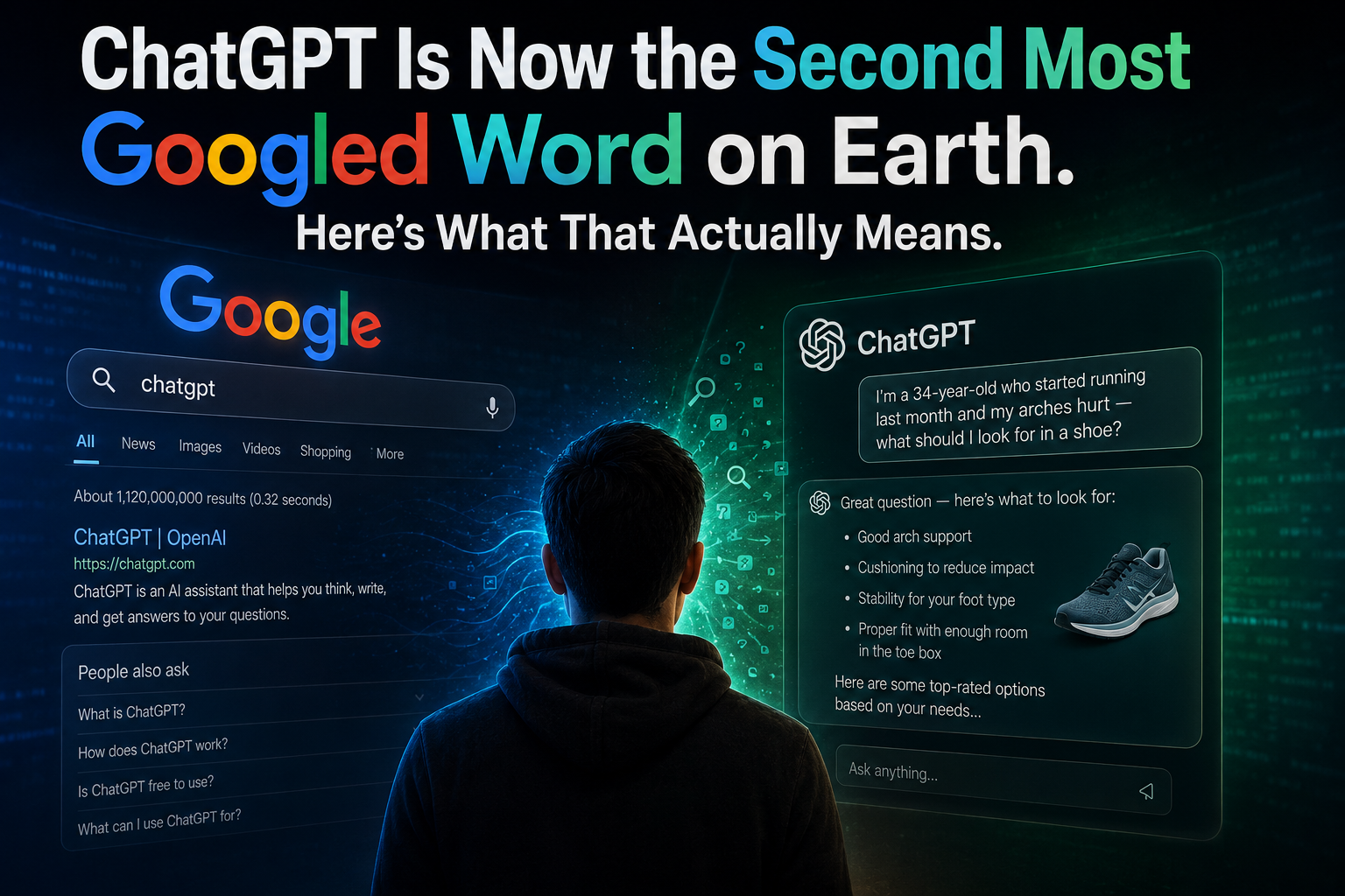 ChatGPT Is Now the Second Most Googled Word on Earth. Here’s What That Actually Means.