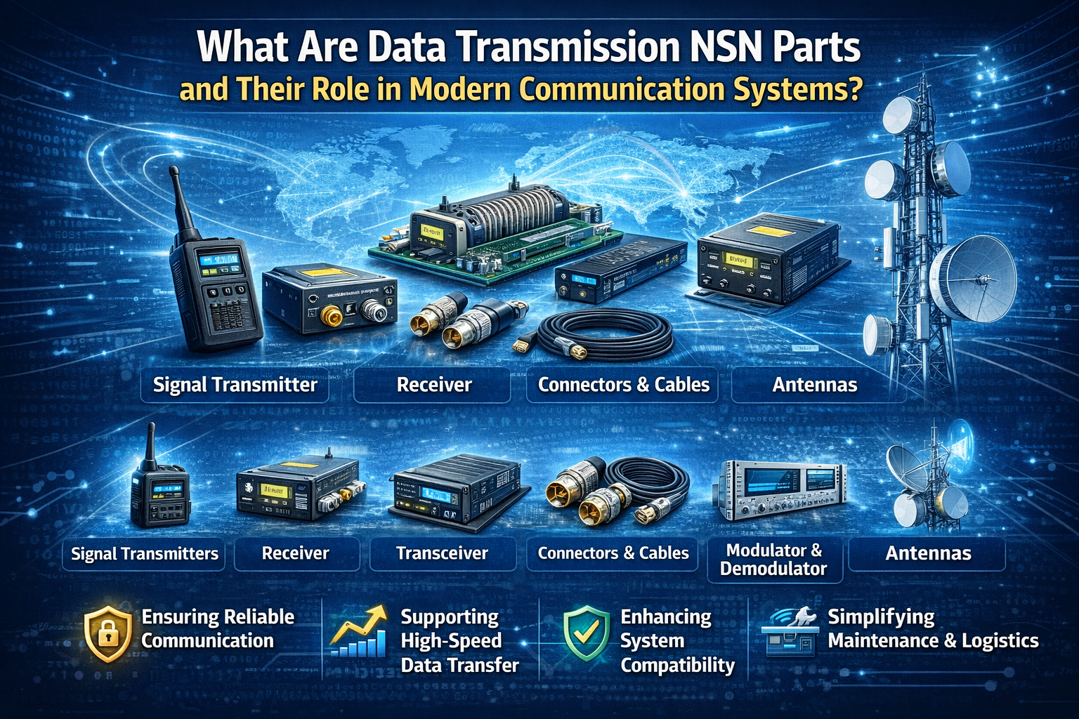 What Are Data Transmission NSN Parts and Their Role in Modern Communic What Are Data Transmission NSN Parts and Their Role in Modern Communic