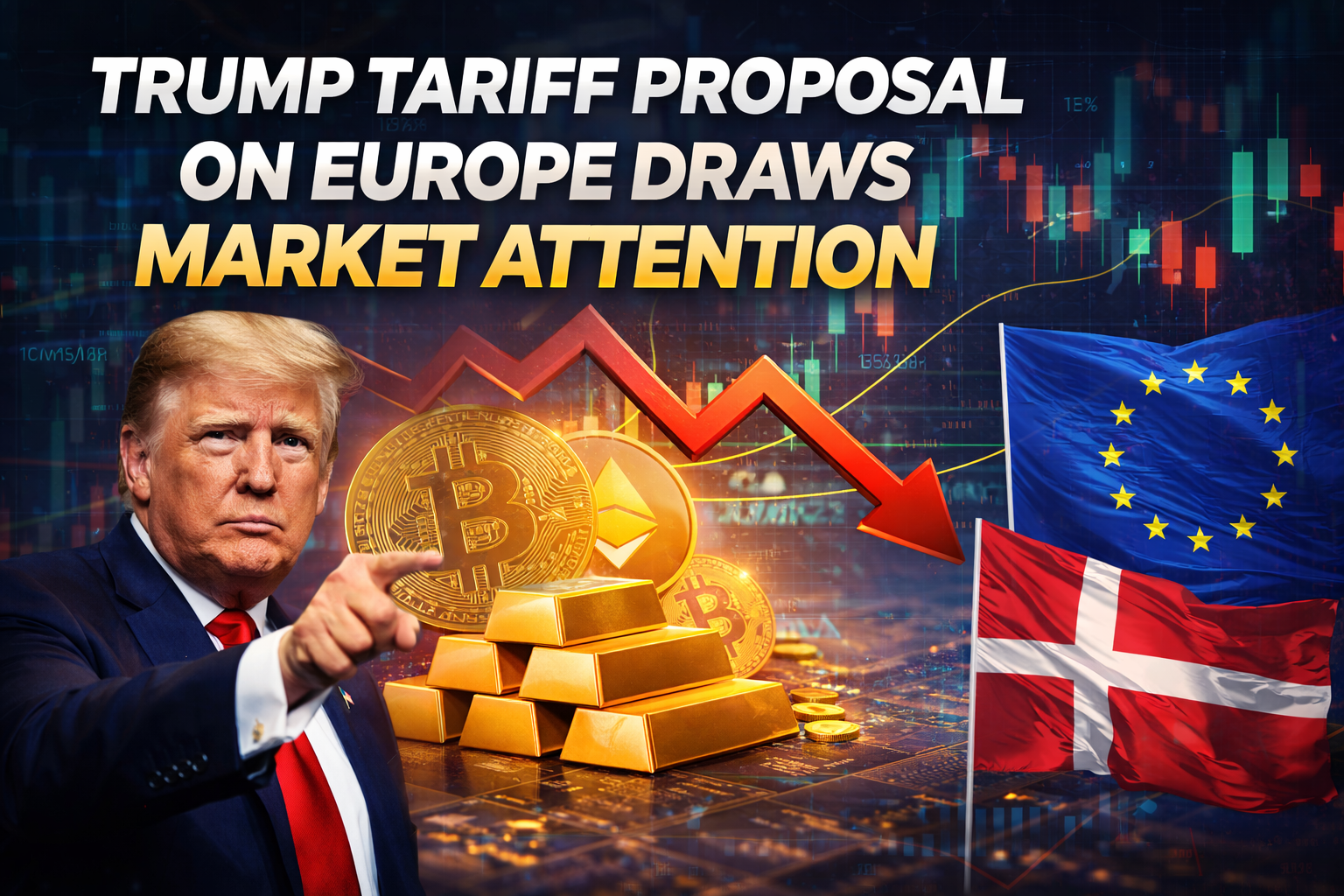 Trump Tariff Proposal on Europe Draws Market Attention as Crypto and Commodities React