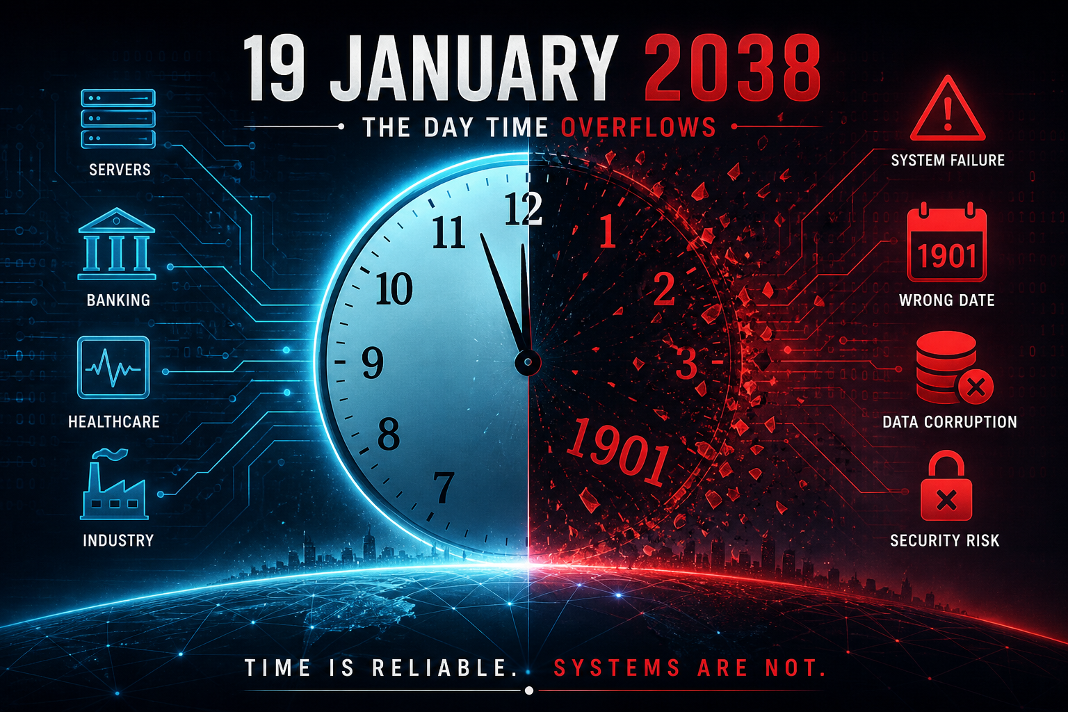 19 January 2038: The Silent Timestamp Failure That Could Break Legacy Systems