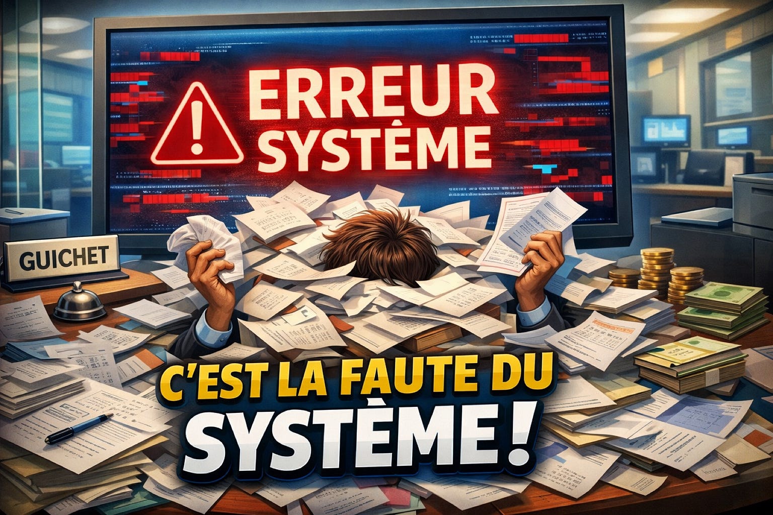 C’est la faute du système» : Quand l’excuse technique cache un manque d’engagement