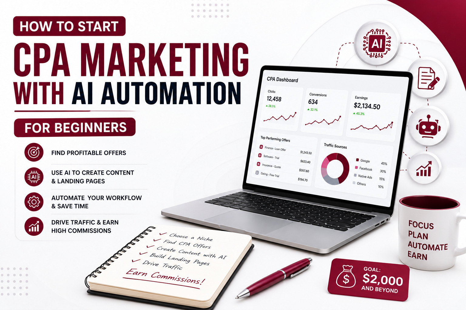 How to Start CPA Marketing with AI Automation for Beginners
