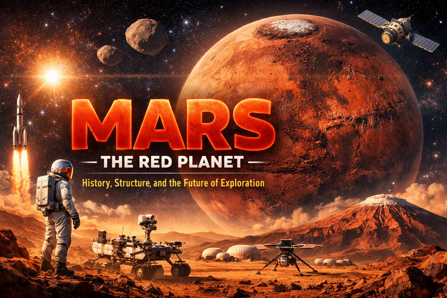 Mars — The Red Planet: History Structure and the Future of Exploration