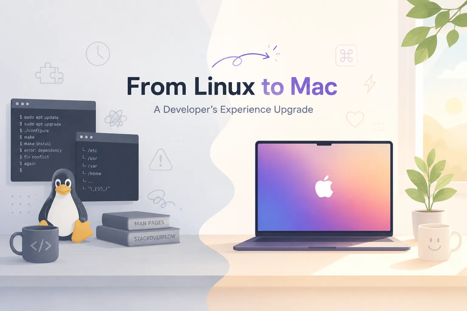 Linux gave me control. A Mac gave me my time back.