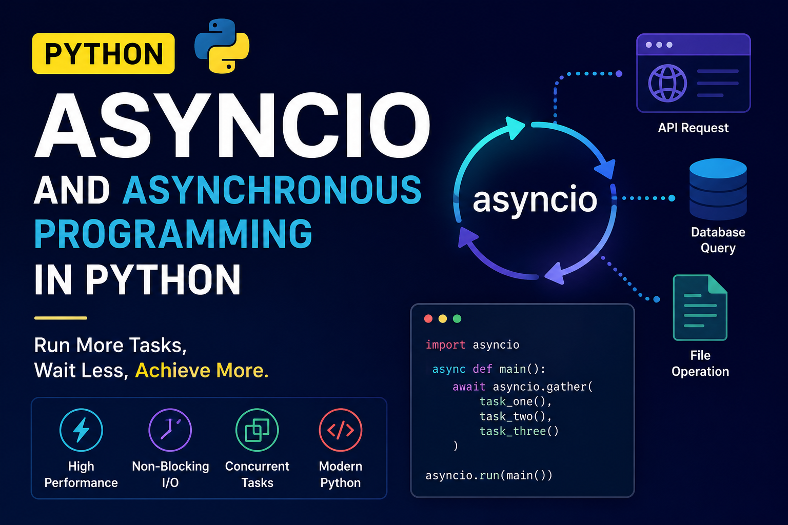 What Is Asyncio and How Does Asynchronous Programming Work in Python?